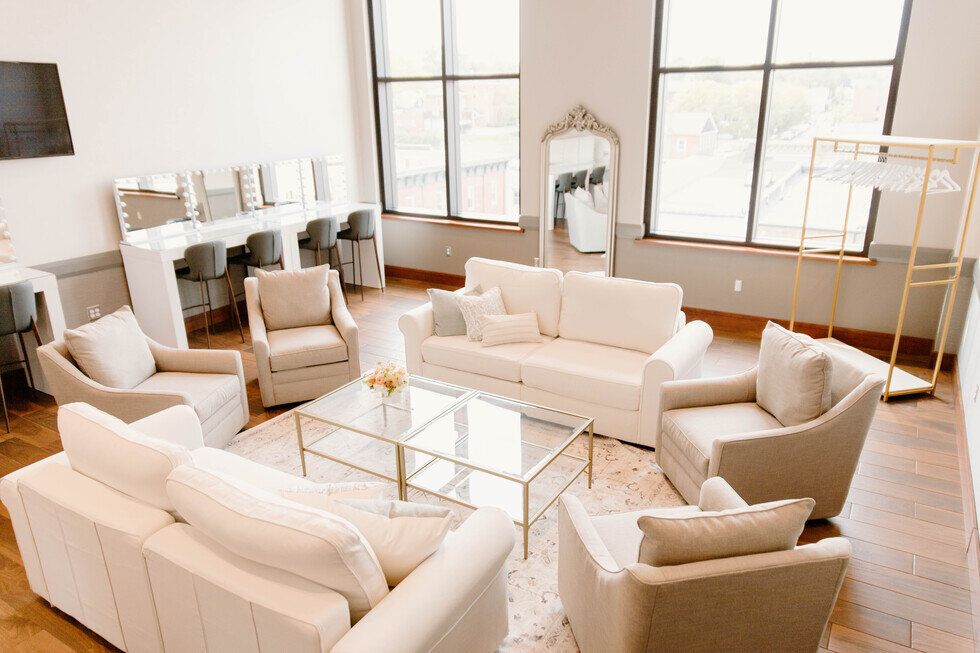 Bridal suite at our Muscatine hotel